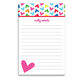 Rainbow Hearts Notepads Image 2 of 2